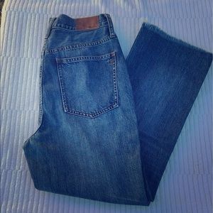 Madewell Rigid Demo Boot Crop Jeans